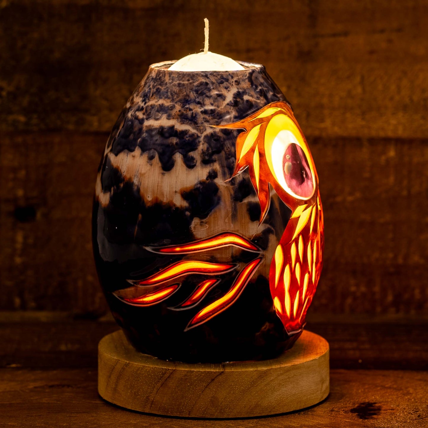 Twilight Guardian Owl (Blue Marble)