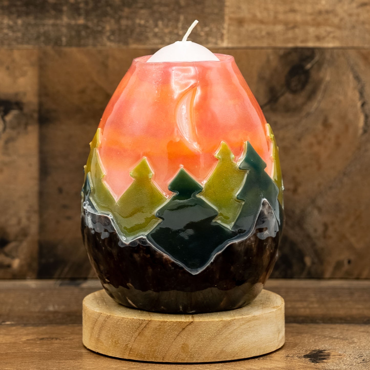 Peach Horizon Pines
