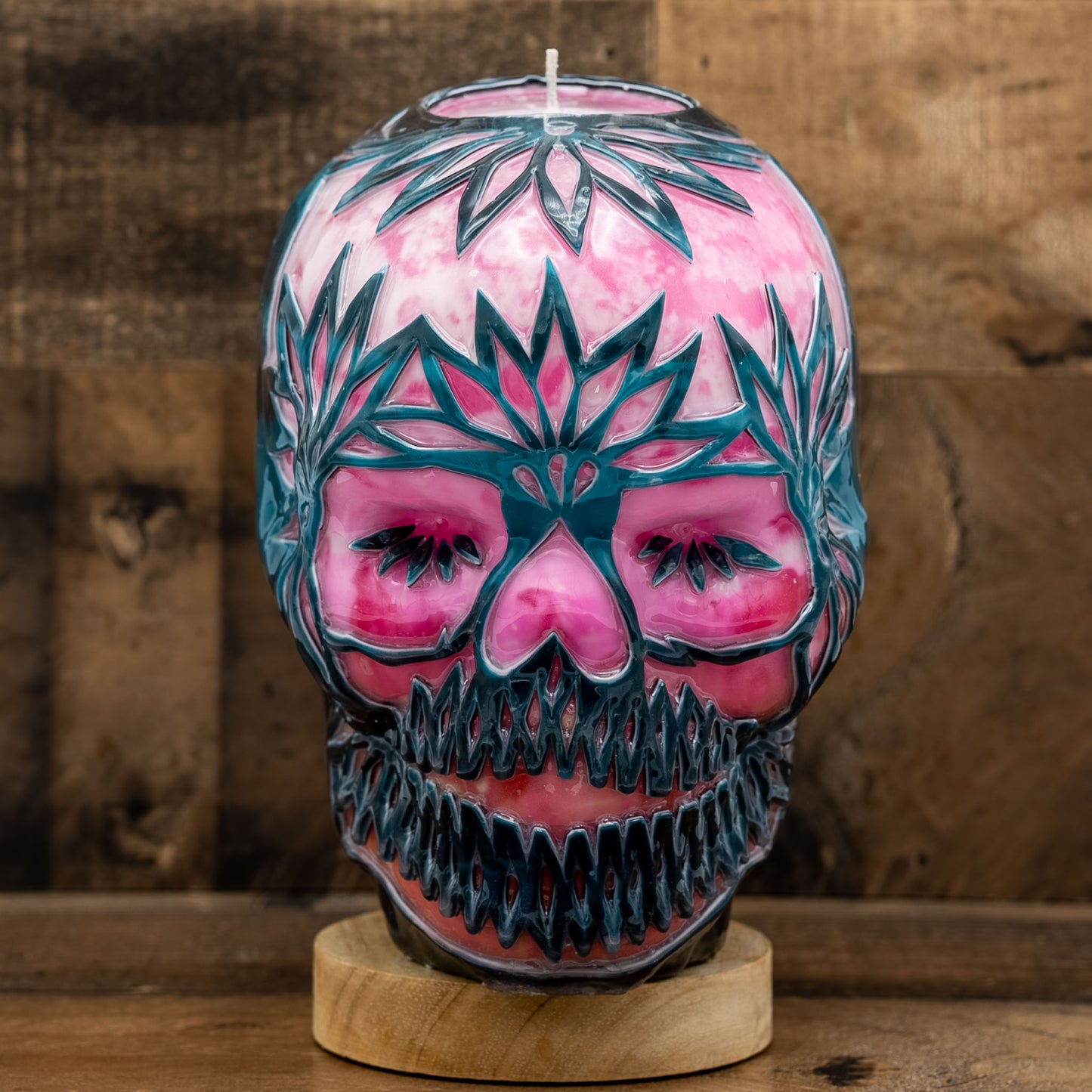 Plantilla de calavera gigante