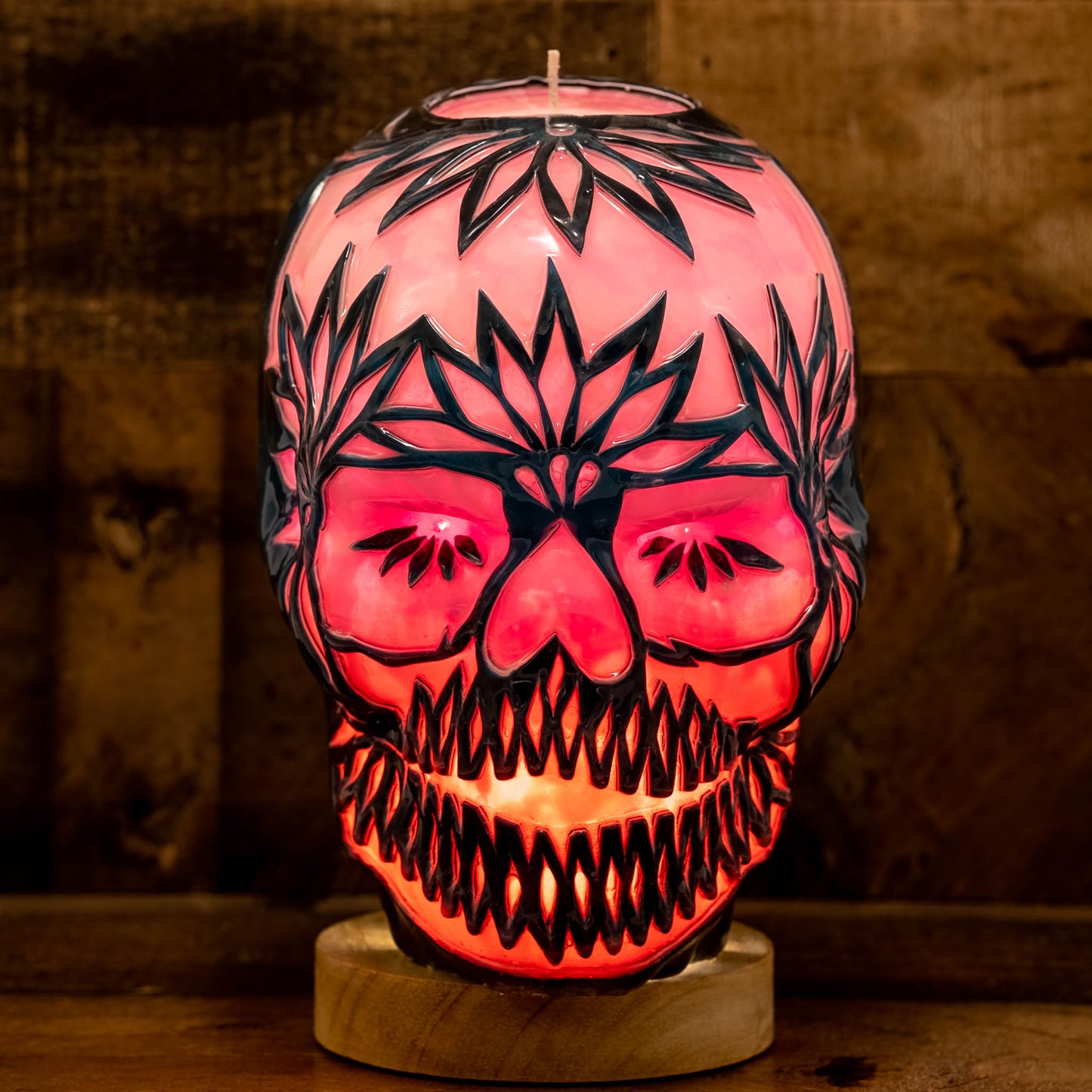 Plantilla de calavera gigante