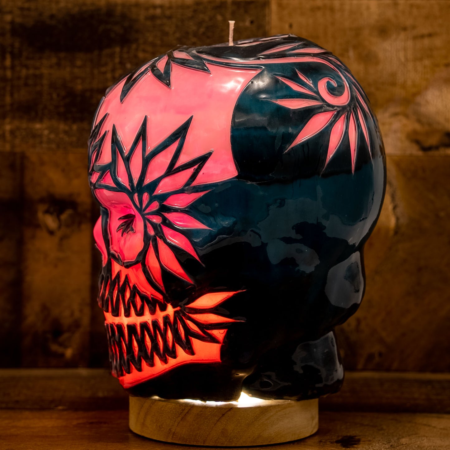 Plantilla de calavera gigante