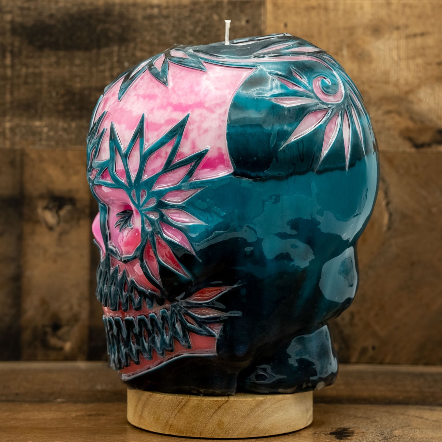 Plantilla de calavera gigante