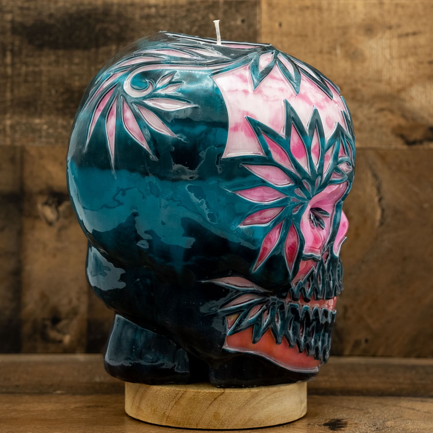Plantilla de calavera gigante