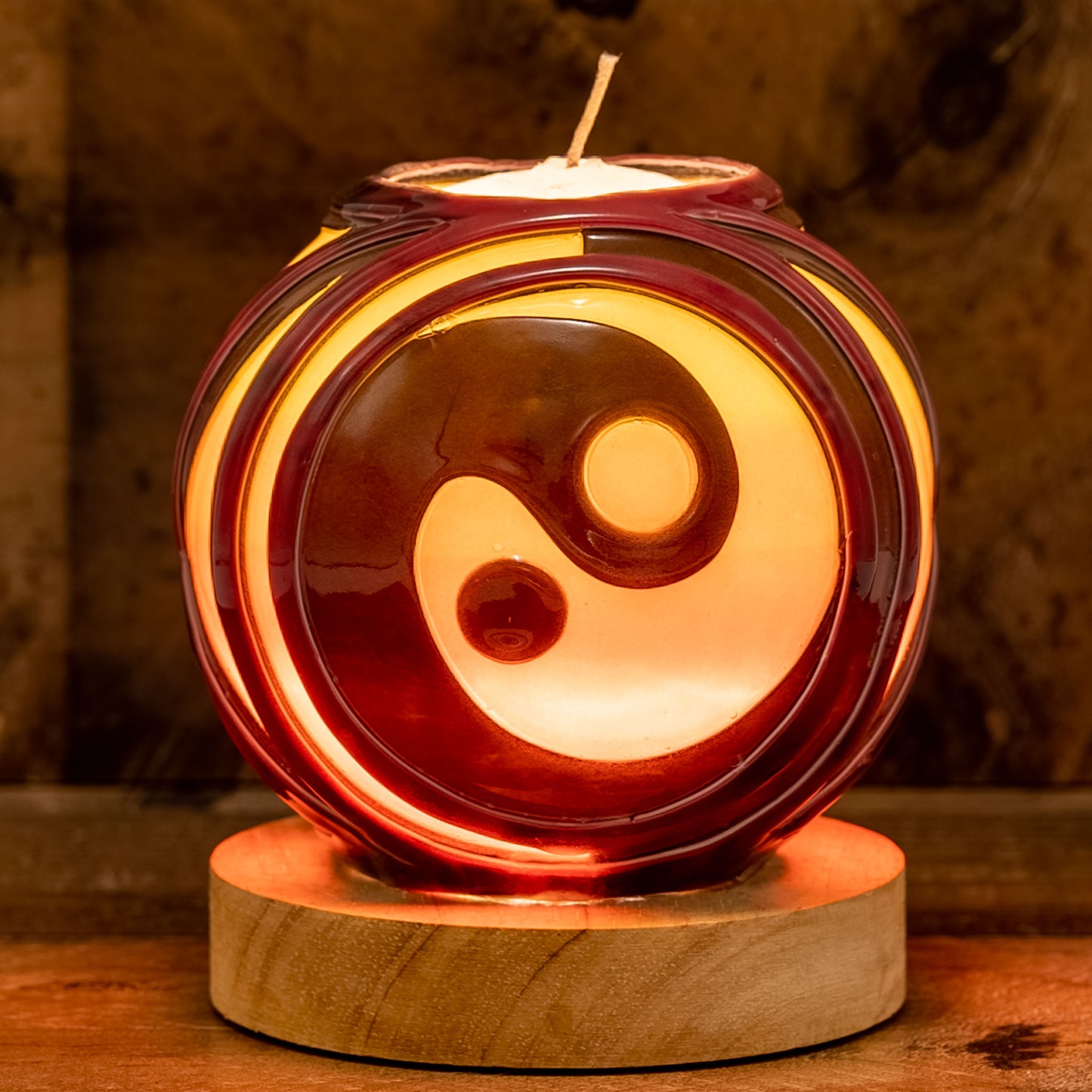 Yin-Yang Balance (Red)