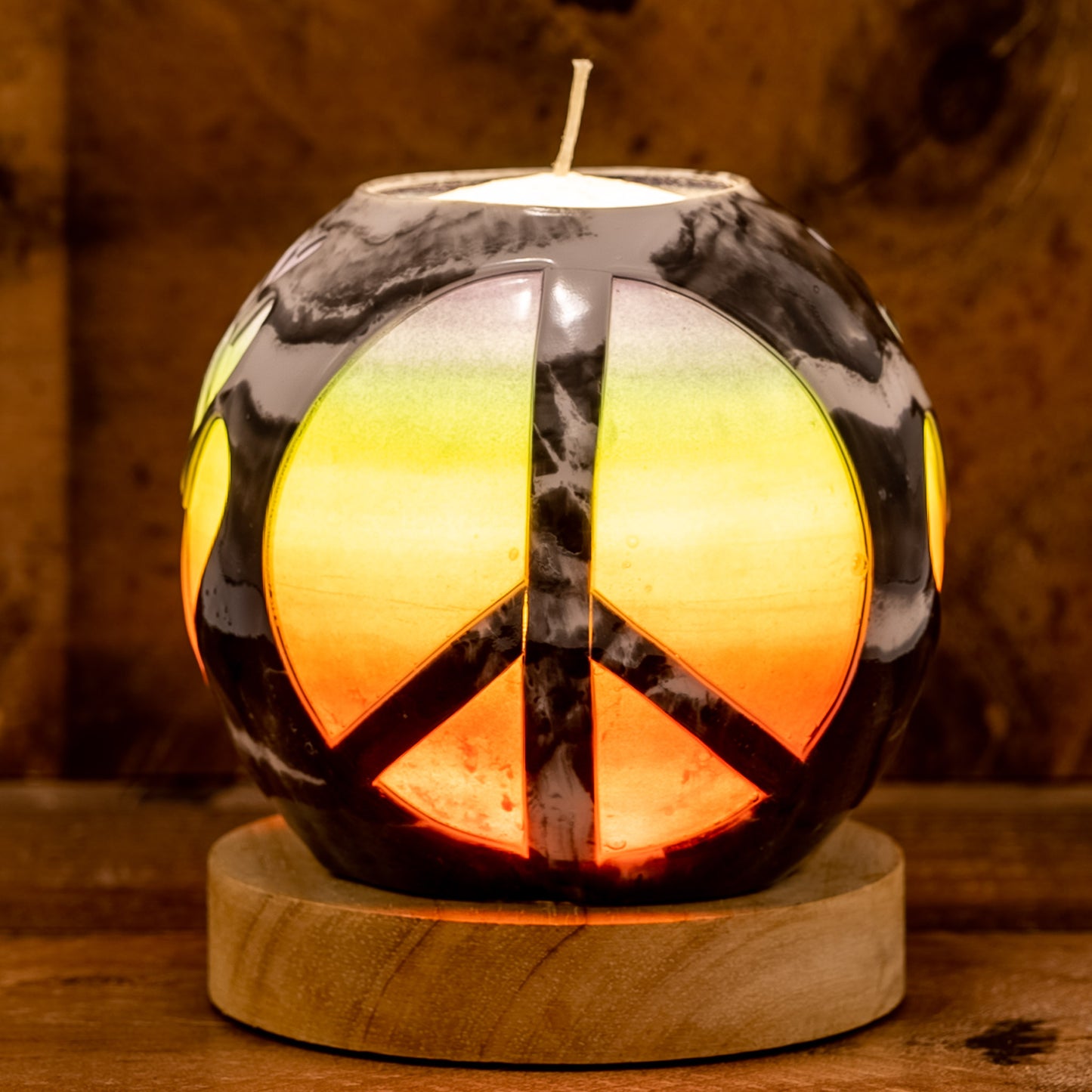 Rainbow Peace (Grey)