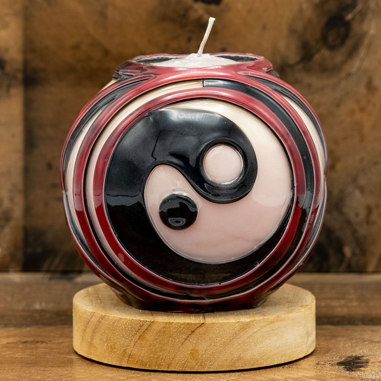 Yin-Yang Balance (Red)