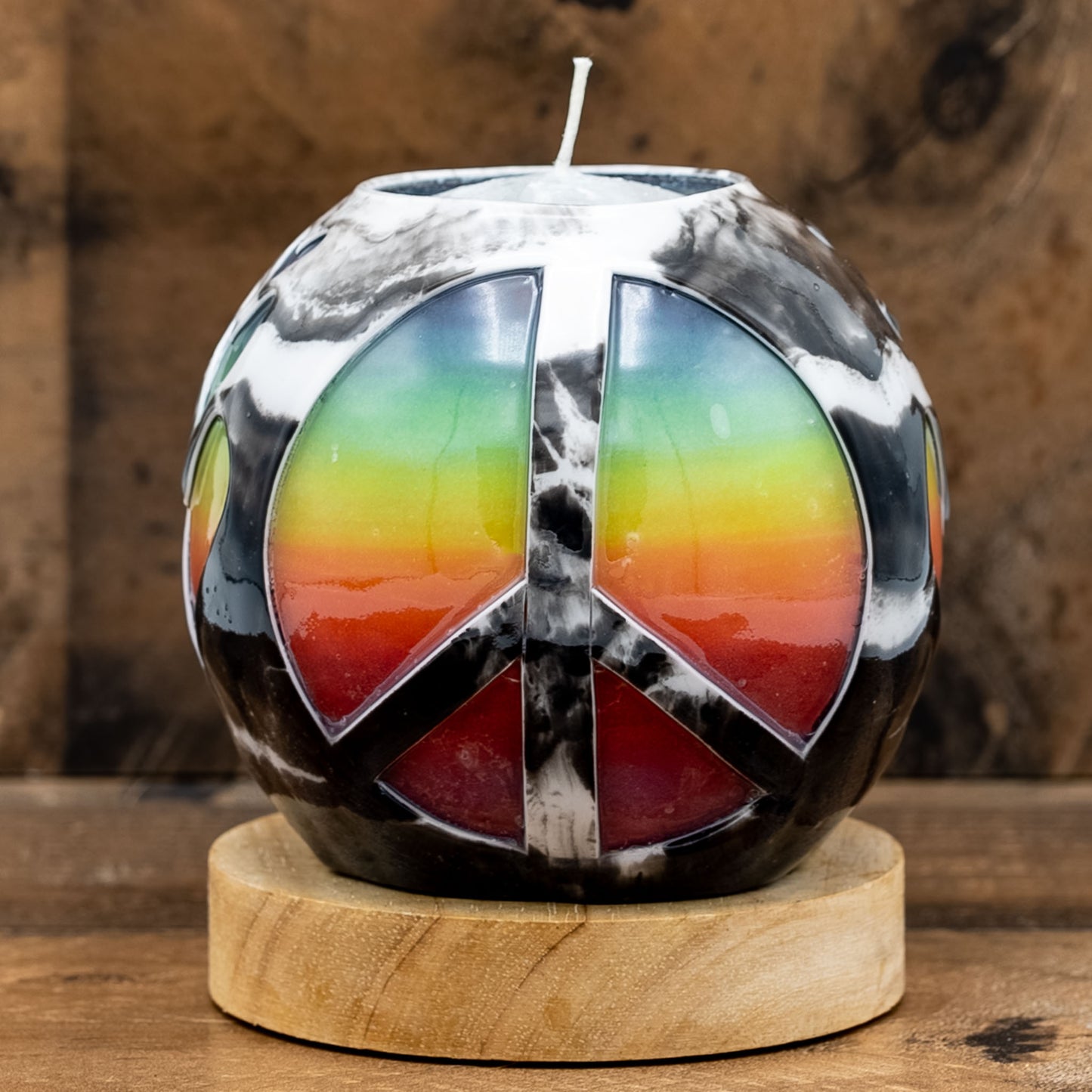 Rainbow Peace (Grey)