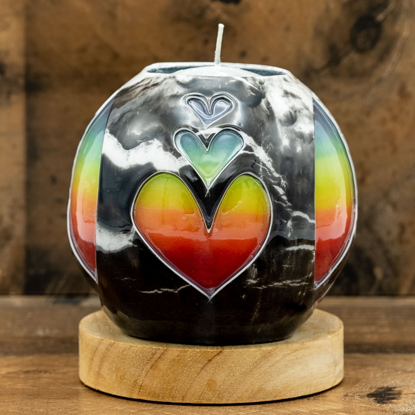 Rainbow Peace (Grey)