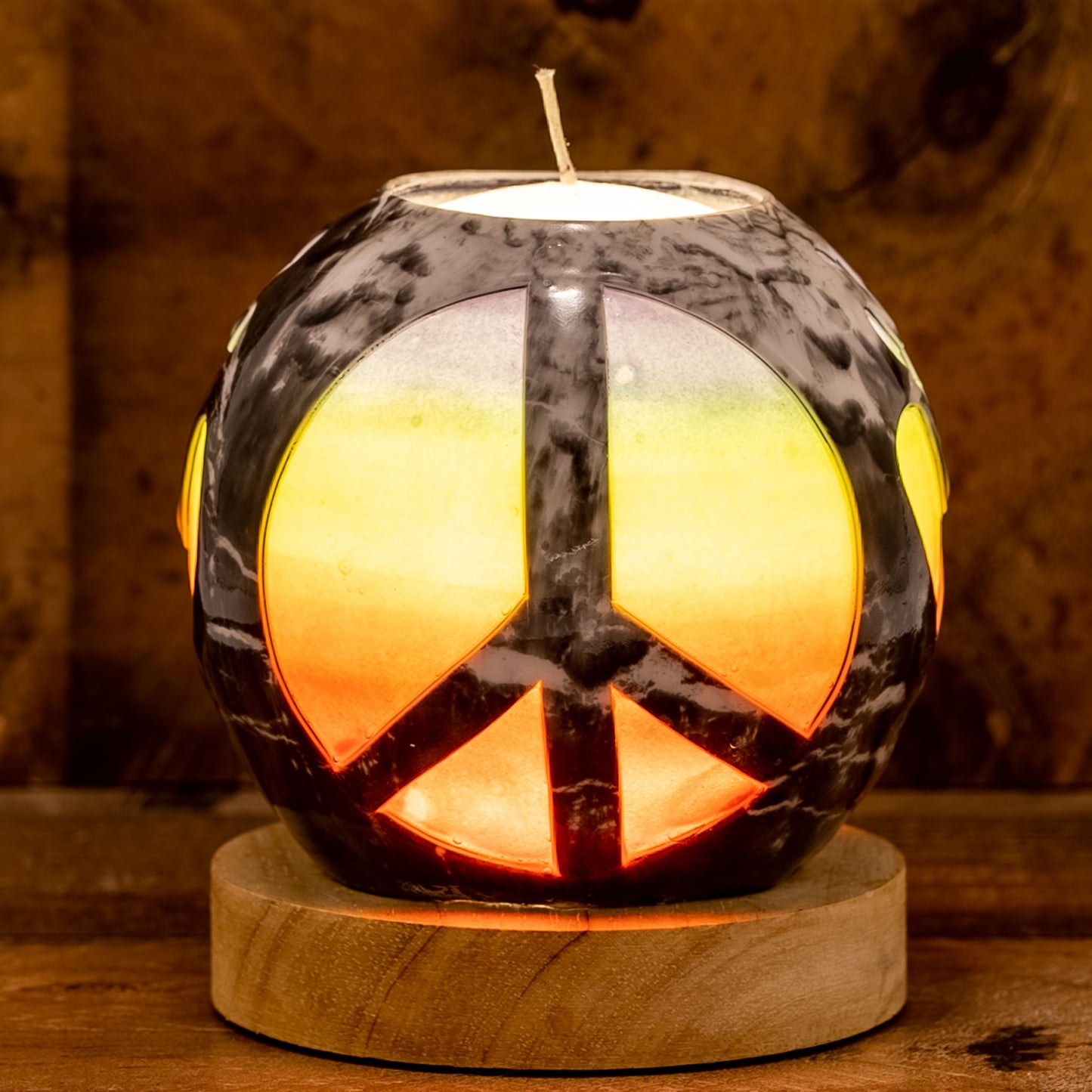 Rainbow Peace (Grey)