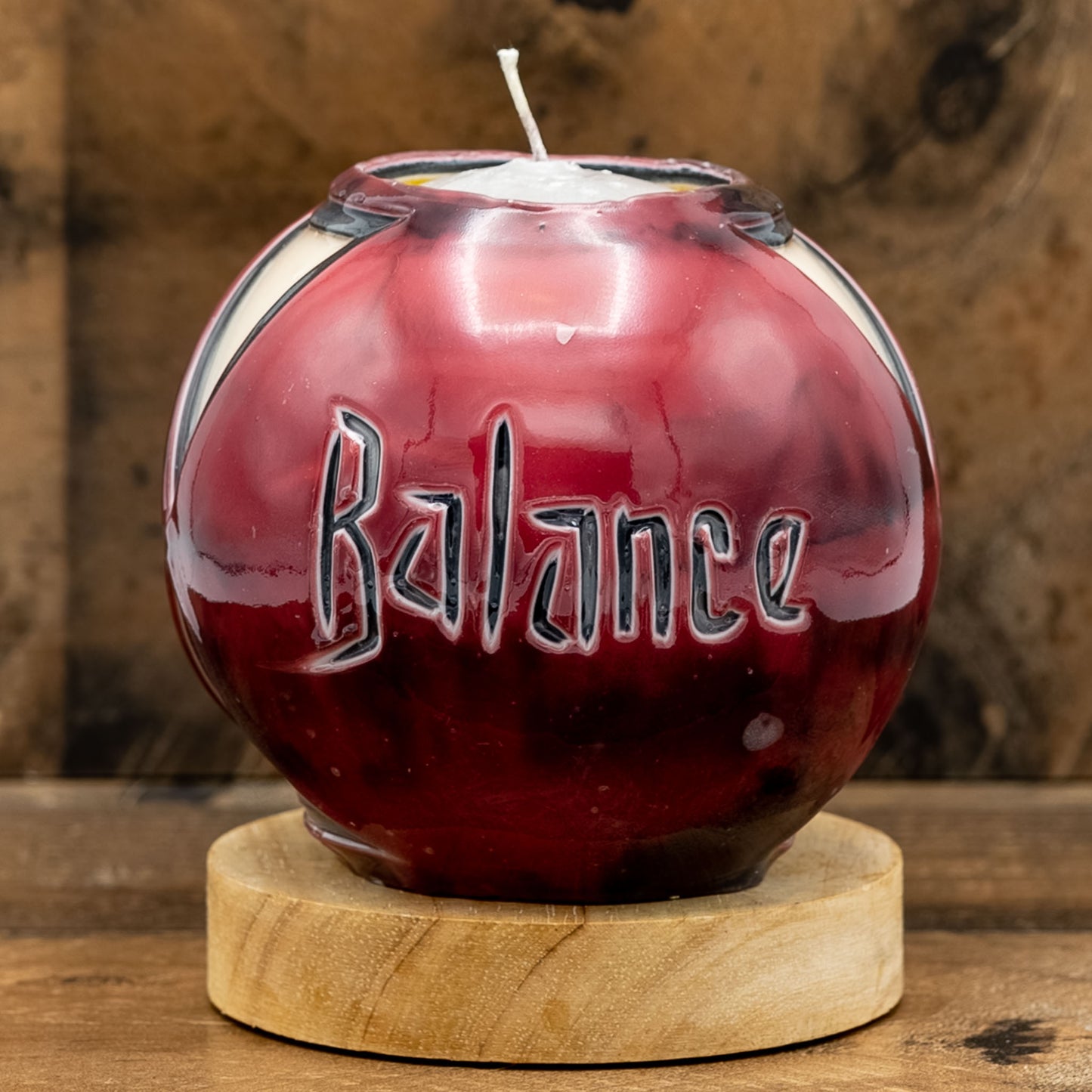 Yin-Yang Balance (Red)