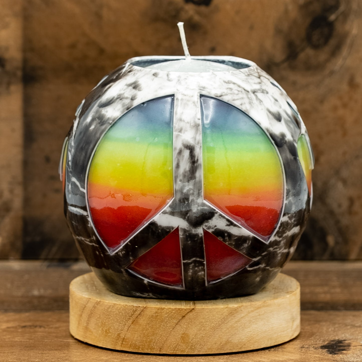 Rainbow Peace (Grey)
