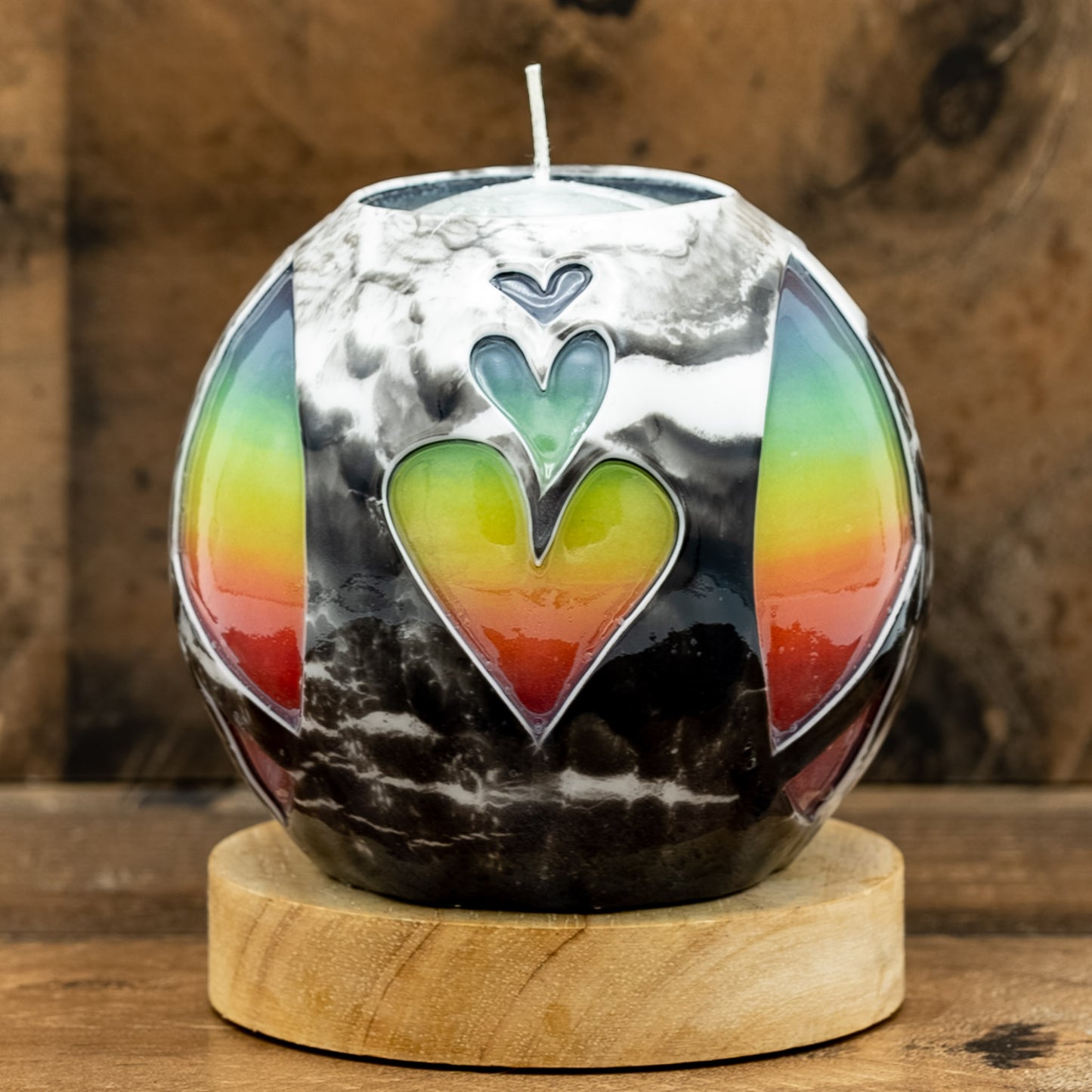 Rainbow Peace (Grey)