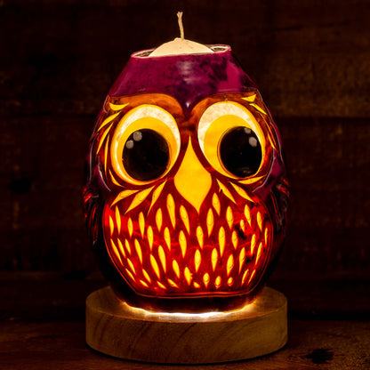 Twilight Guardian Owl (Purple Marble)