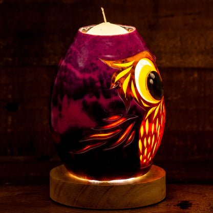 Twilight Guardian Owl (Purple Marble)